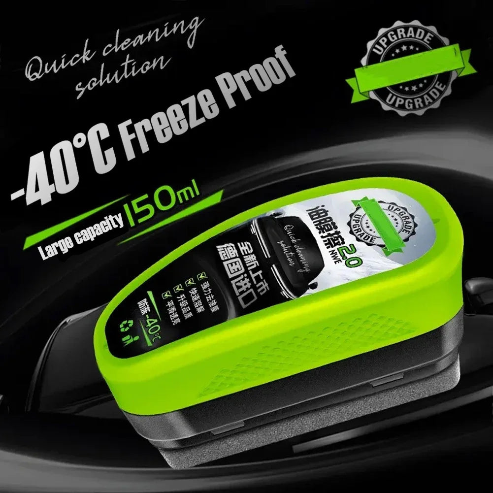 150ML Car Glass Oil Film Remover Glass Polishing Compound Windshield Cleaner Car Glass Polishing Clear Window Auto Detailing